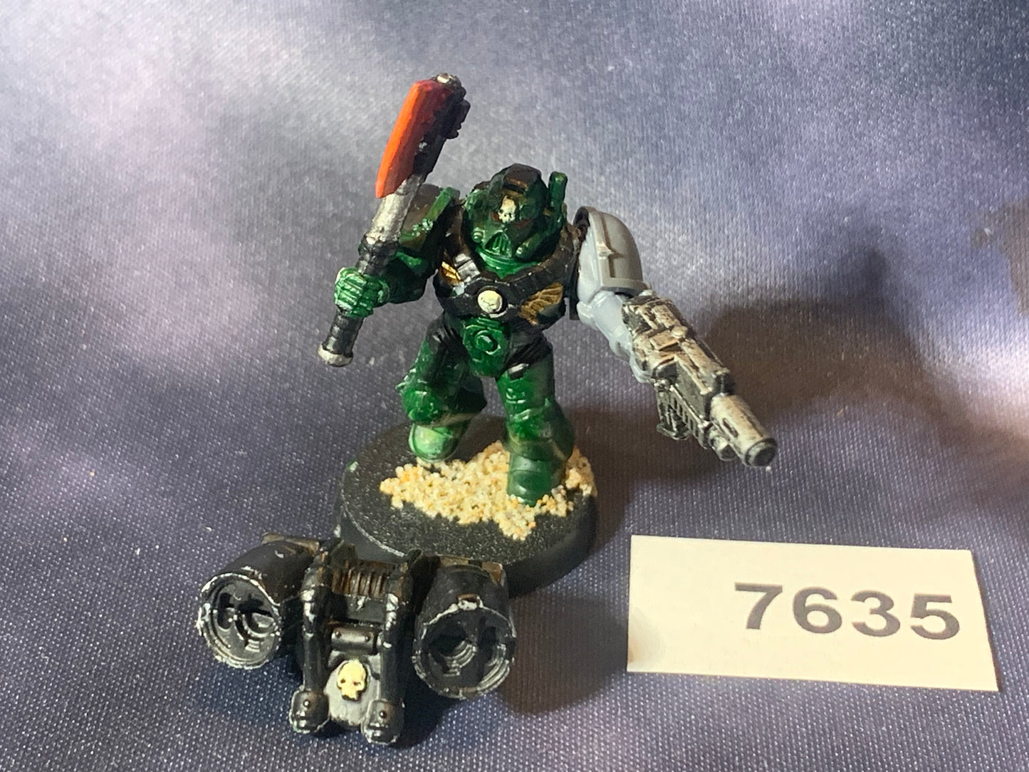 Warhammer 40k Space Marines Jump Pack Captain Chapter Master