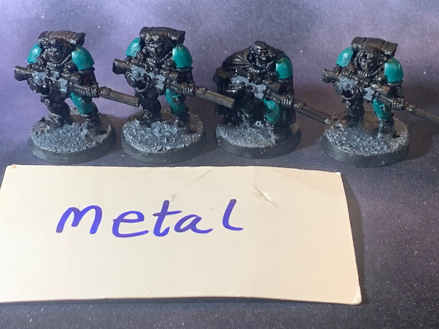 Warhammer 40k Space Marines Metal Sniper Scouts