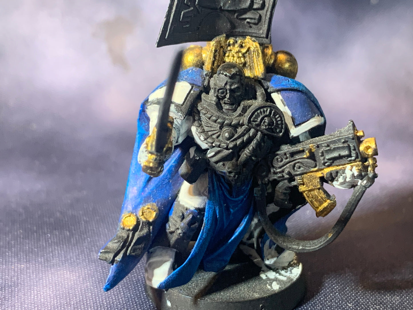 Warhammer 40k Space Marines Captain Assault on Black Reach