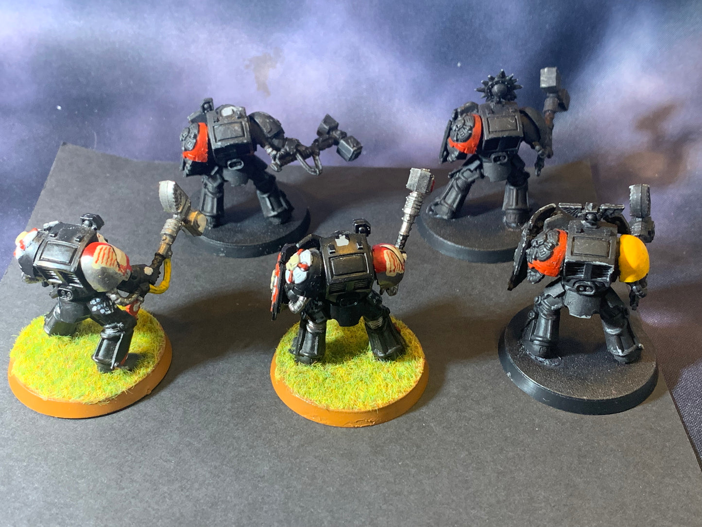 Warhammer 40k Space Marines Assault Terminators Thunder Hammer Storm Shield