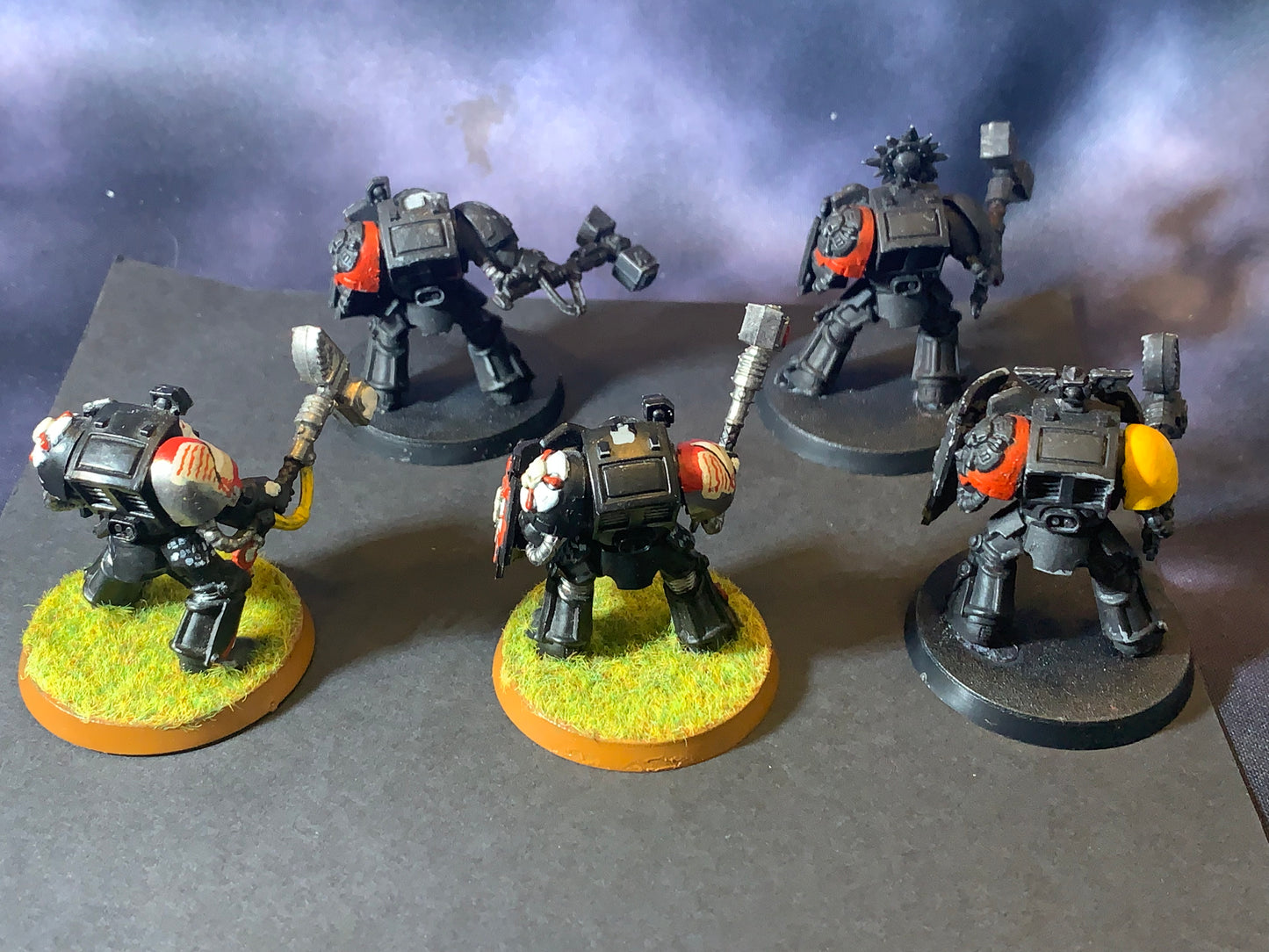 Warhammer 40k Space Marines Assault Terminators Thunder Hammer Storm Shield