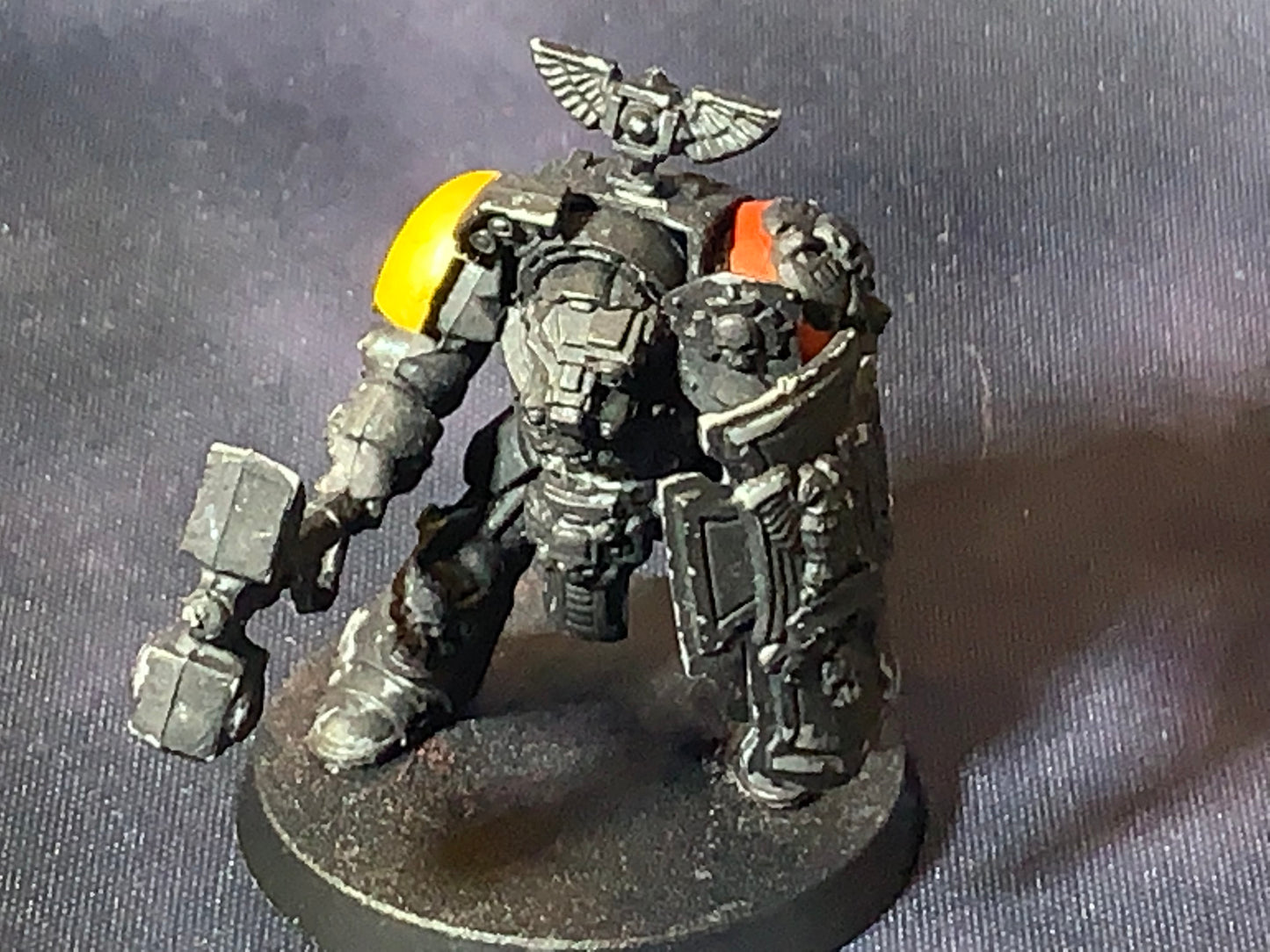 Warhammer 40k Space Marines Assault Terminators Thunder Hammer Storm Shield