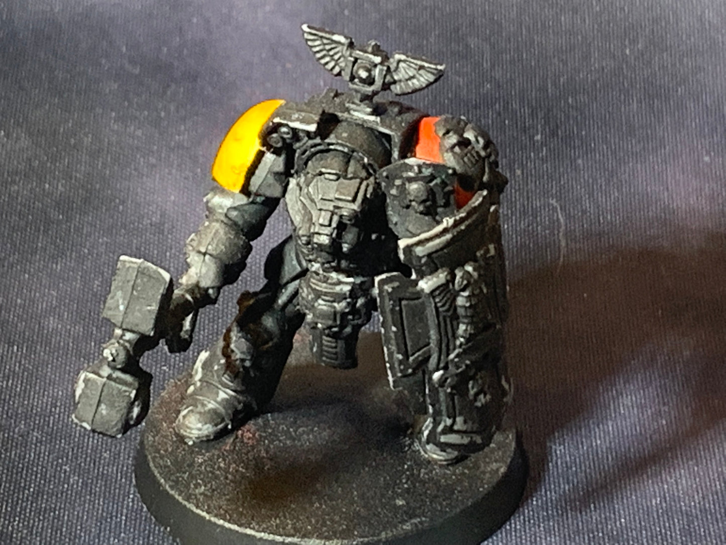 Warhammer 40k Space Marines Assault Terminators Thunder Hammer Storm Shield