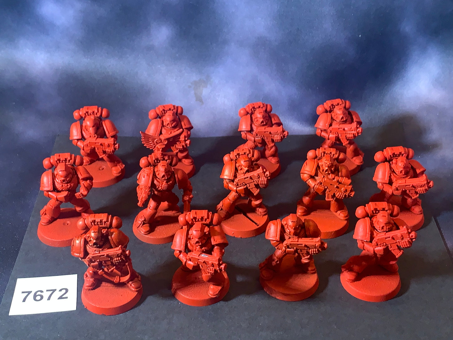 Warhammer 40k Space Marines Tactical Squad