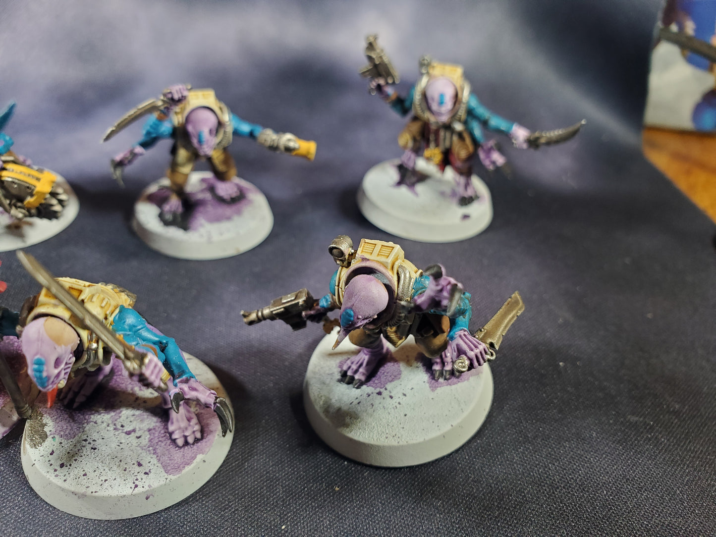 Warhammer 40k Genestealer Cults Tyranids Acolyte Hybrids Painted