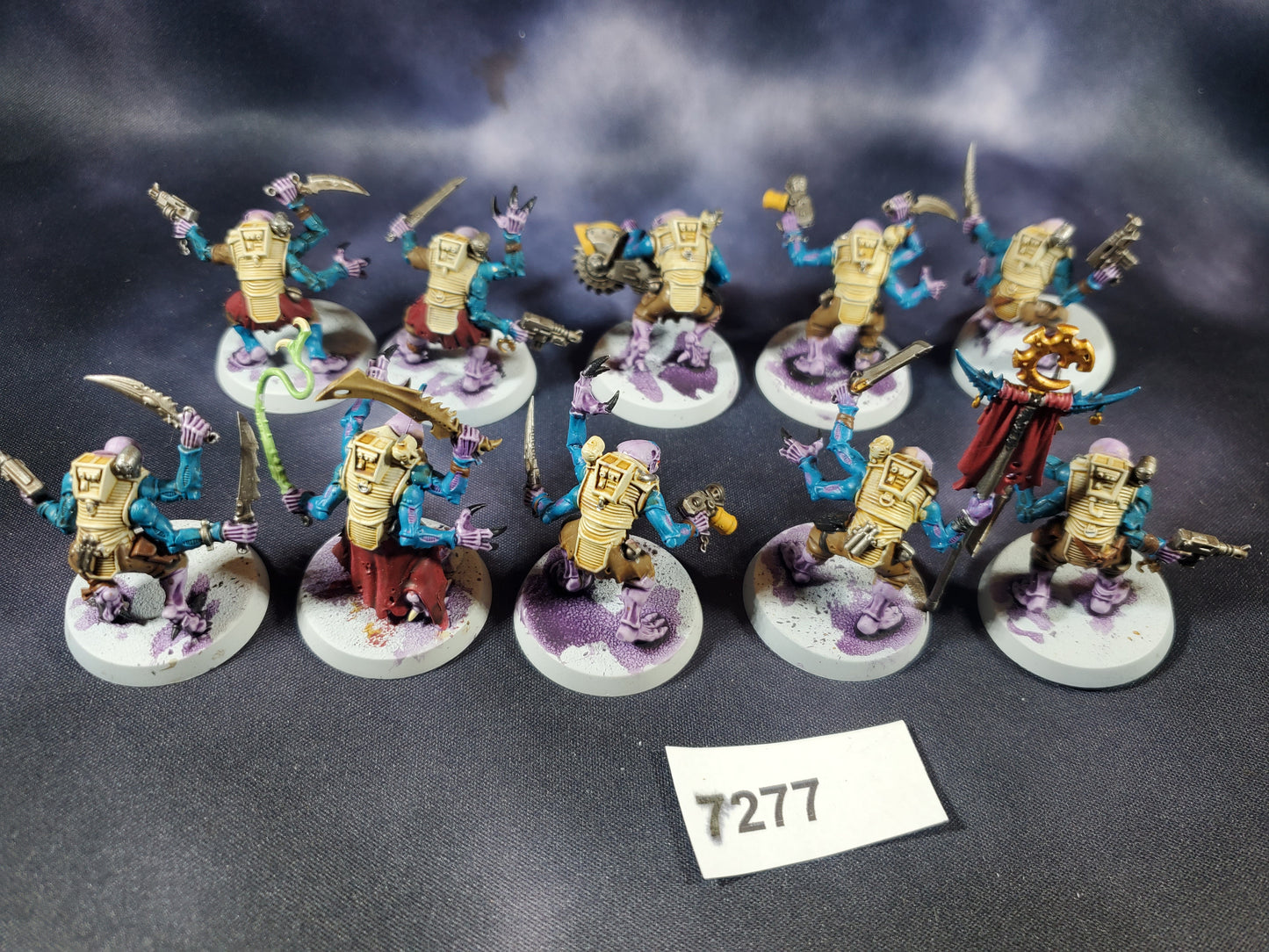 Warhammer 40k Genestealer Cults Tyranids Acolyte Hybrids Painted