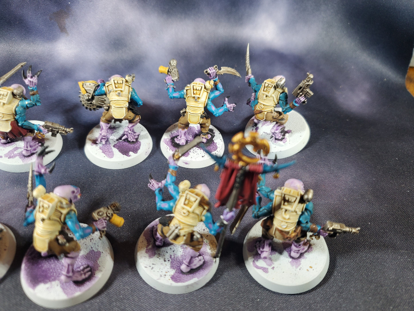 Warhammer 40k Genestealer Cults Tyranids Acolyte Hybrids Painted