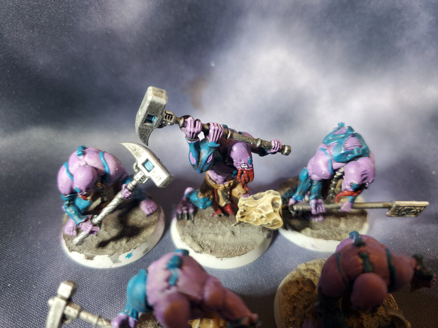 Warhammer 40k Genestealer Cults Tyranids Aberrants Painted