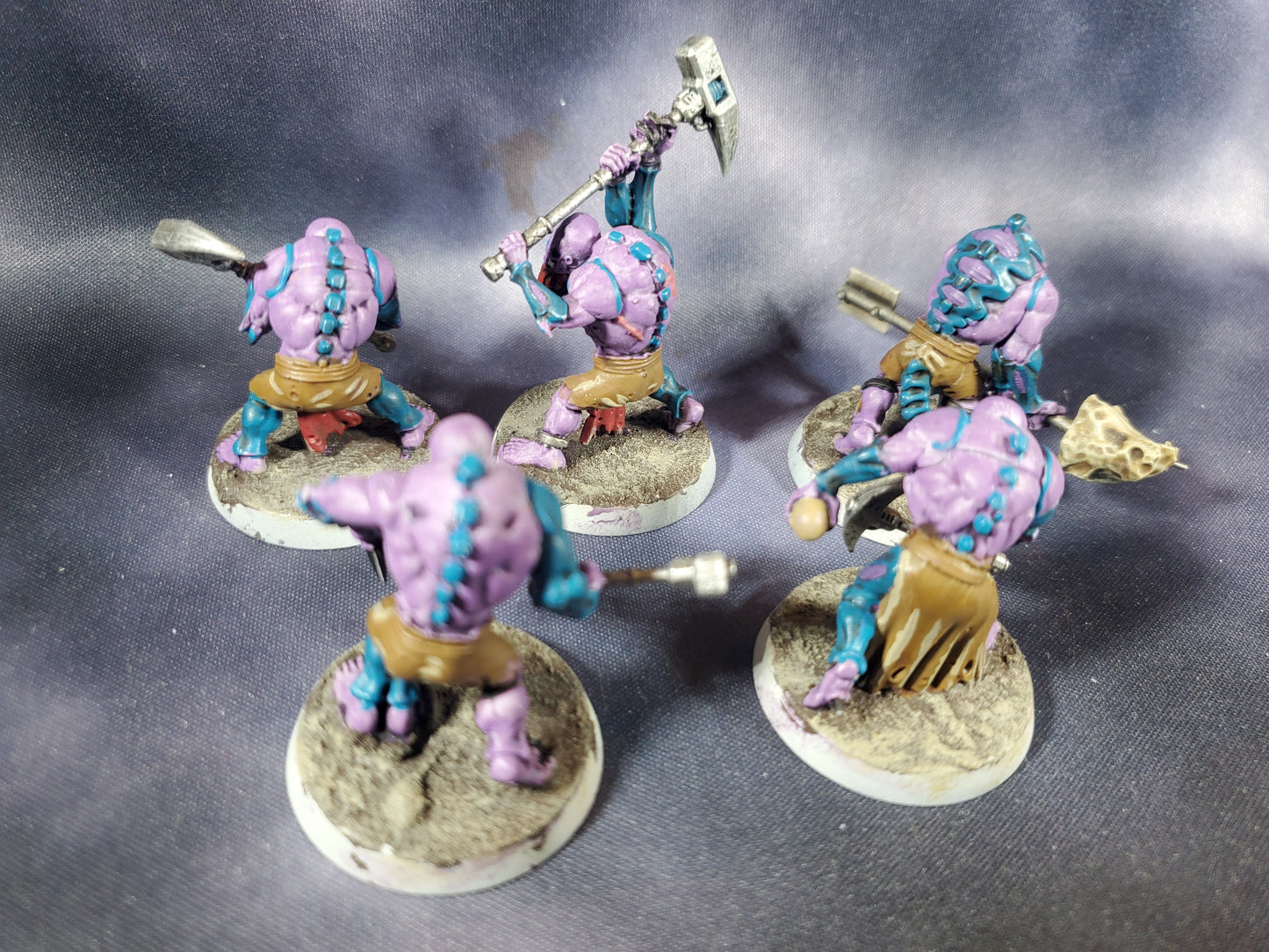 Warhammer 40k Genestealer Cults Tyranids Aberrants Painted