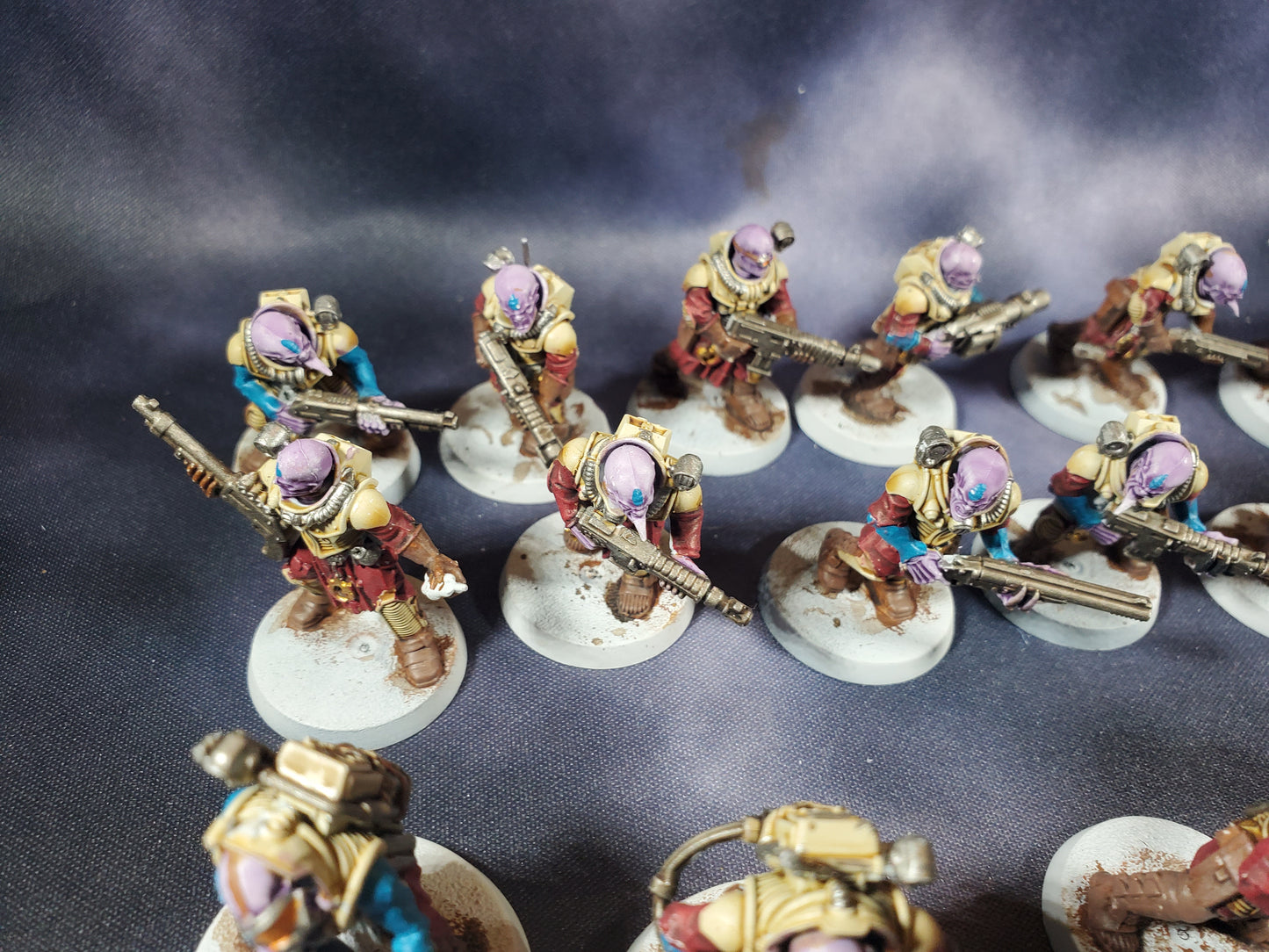 Warhammer 40k Genestealer Cults Tyranids Neophyte Hybrids Painted