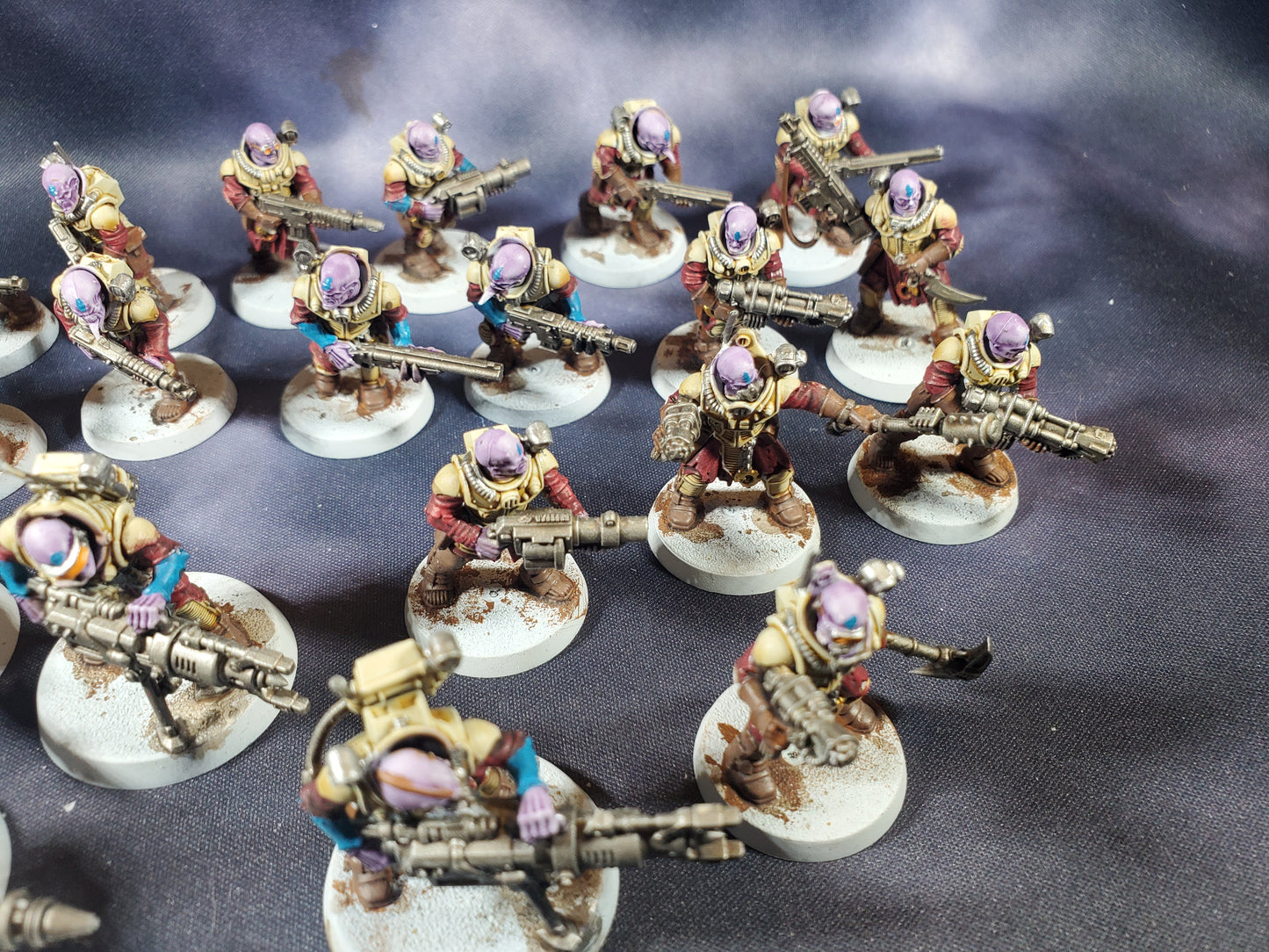 Warhammer 40k Genestealer Cults Tyranids Neophyte Hybrids Painted