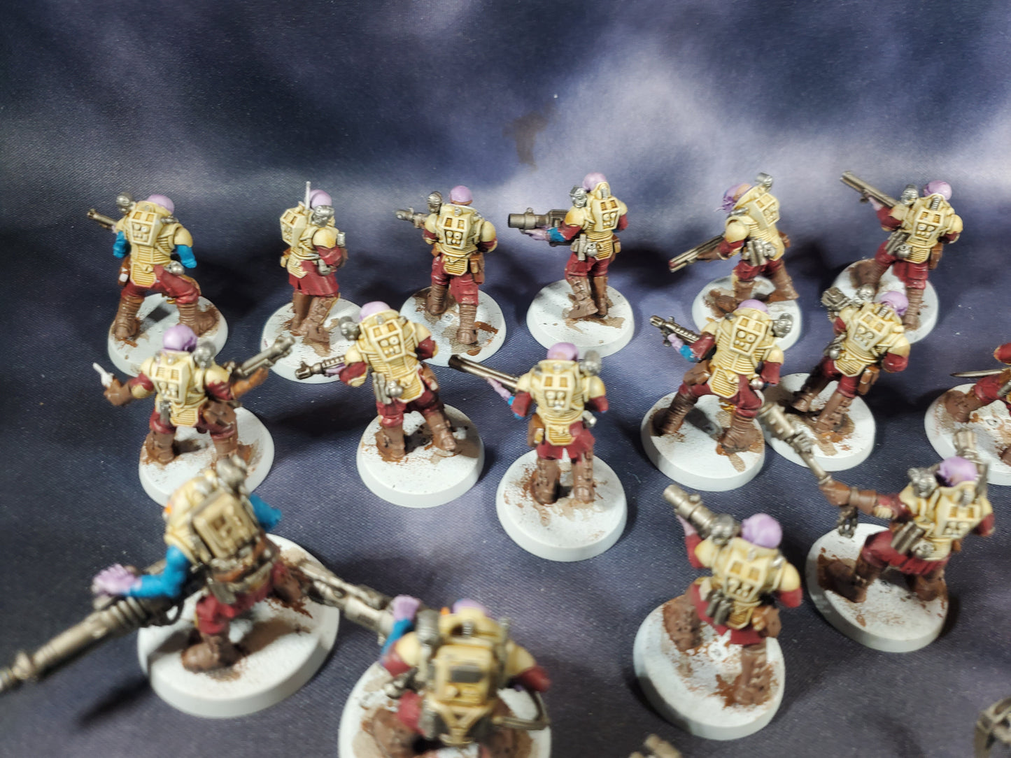 Warhammer 40k Genestealer Cults Tyranids Neophyte Hybrids Painted