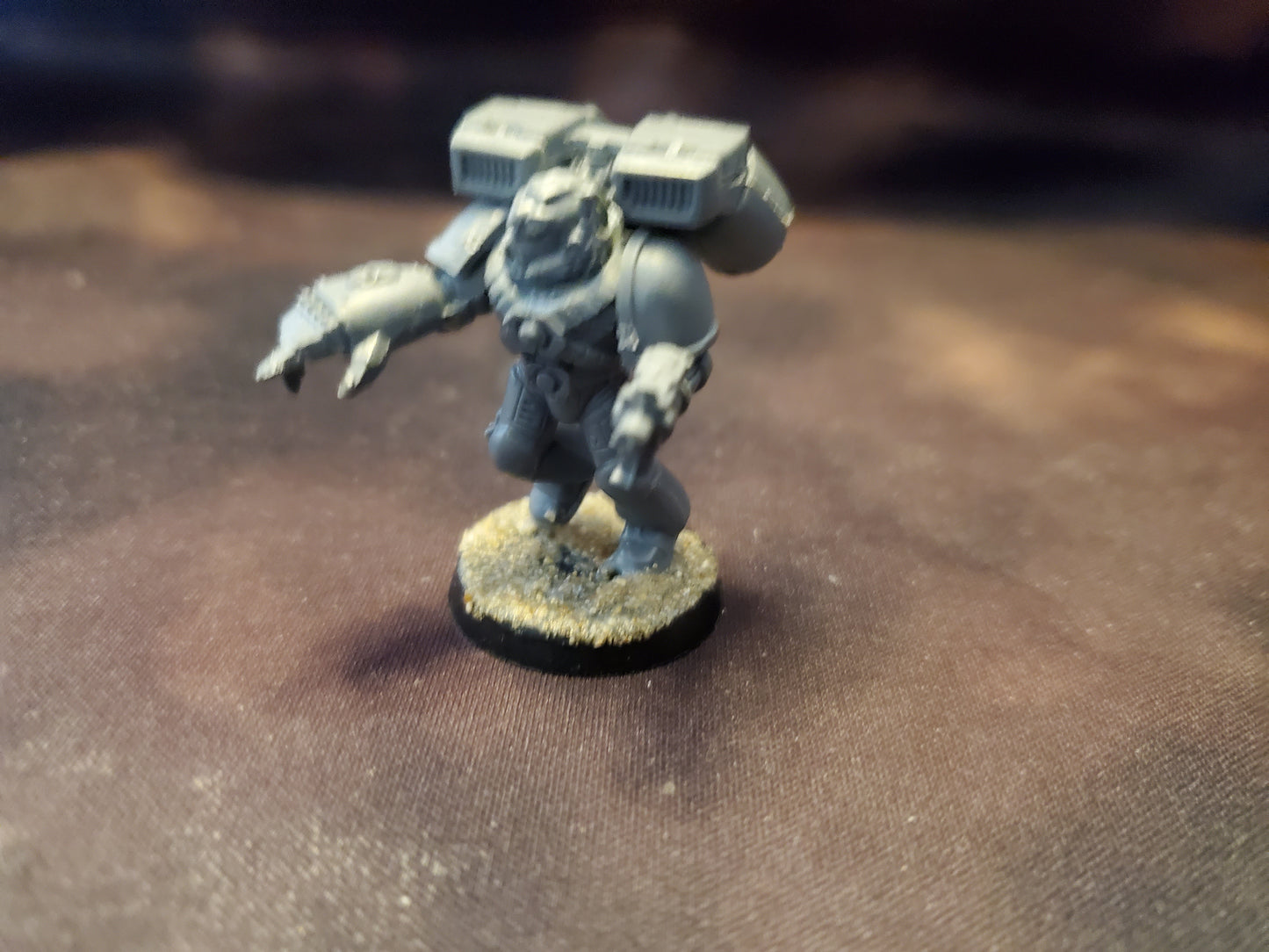 Warhammer 40k Space Marines Captain Jump Pack Power Fist