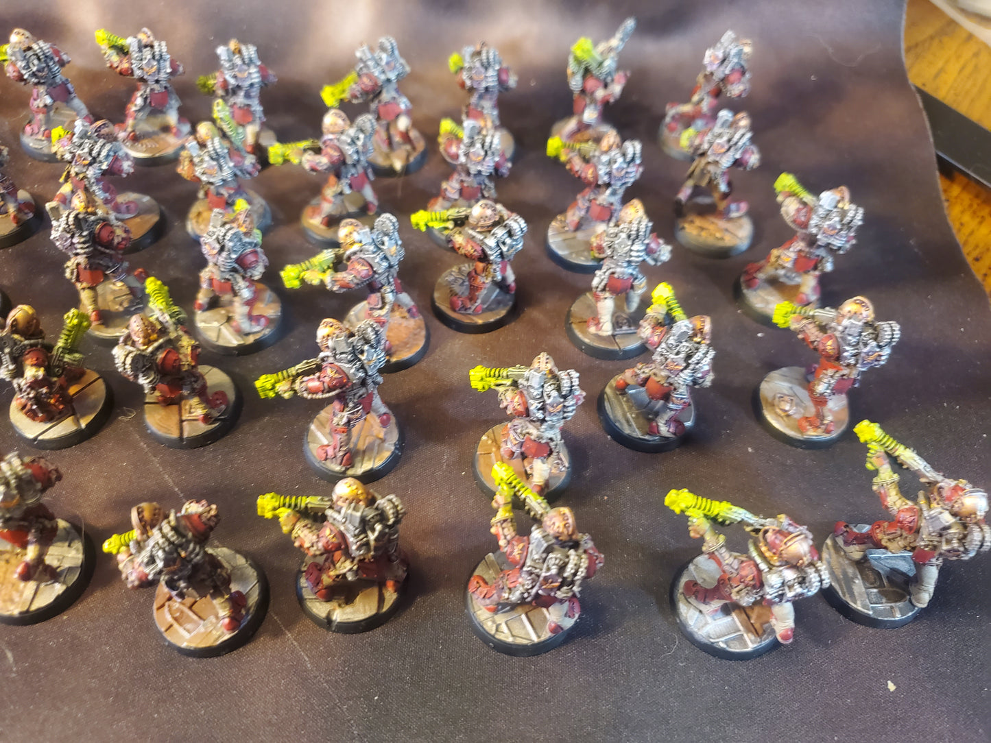 Warhammer 30k Solar Auxilia Army Benefitting Wargames Live