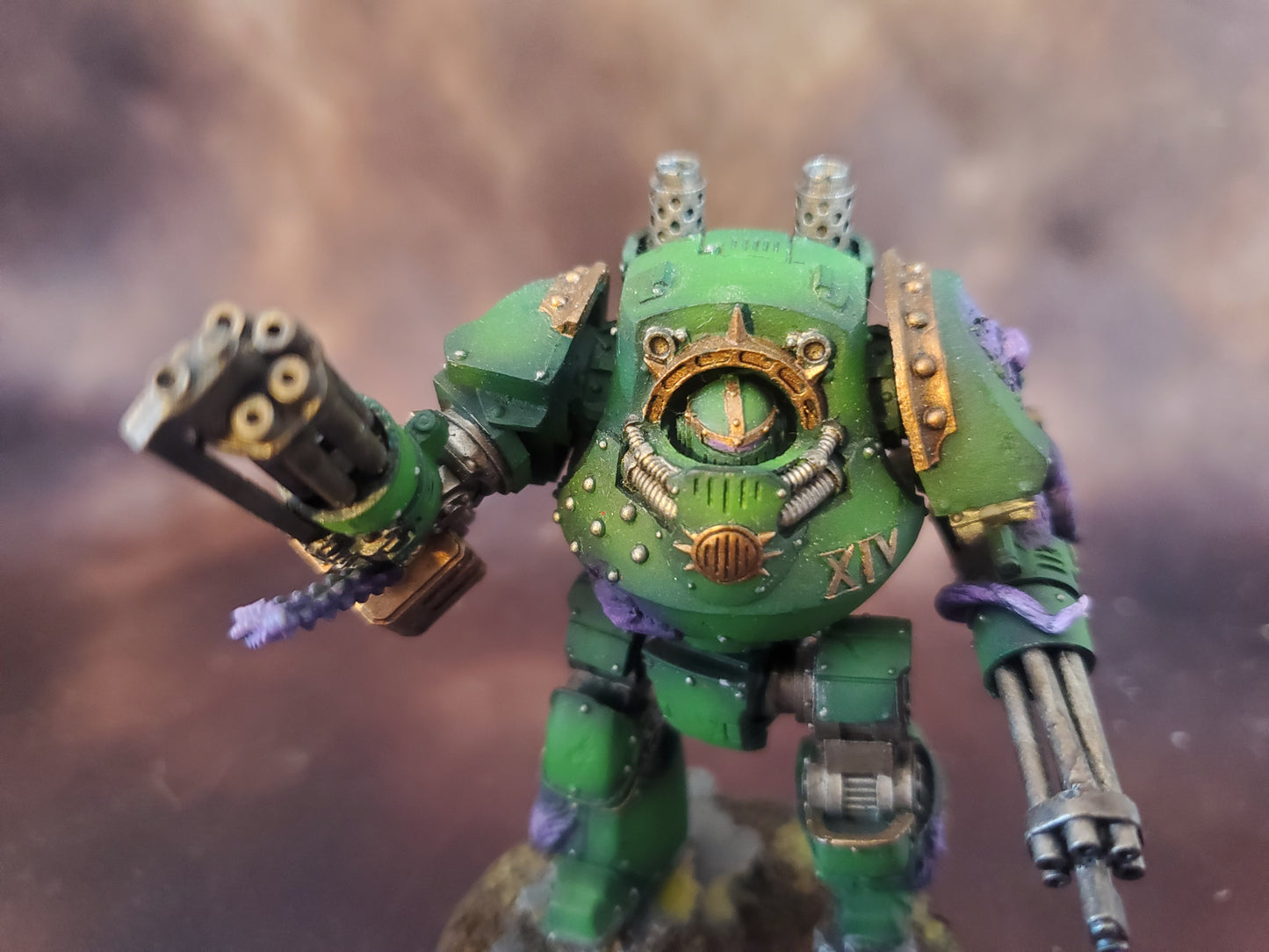 Warhammer 30k 40k Death Guard Contemptor Dreadnought Benefitting Wargames Live