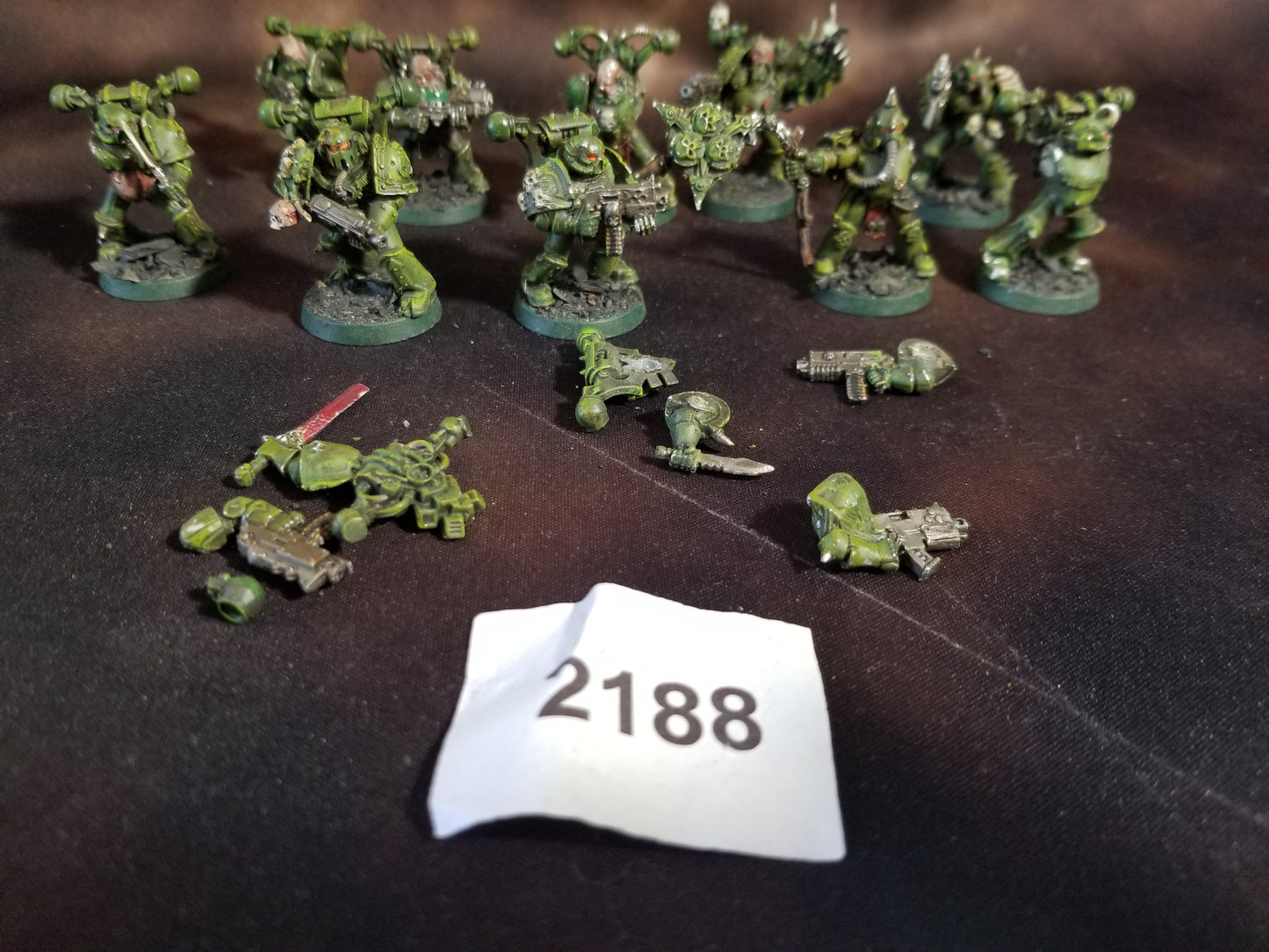 Warhammer 40k Chaos Space Marines Nurgle Death Guard Plague Marines Metal OOP