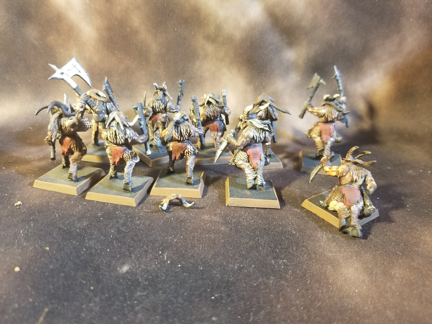 Warhammer Age of Sigmar AOS Destruction Beastmen Beasts of Chaos Gors Painted