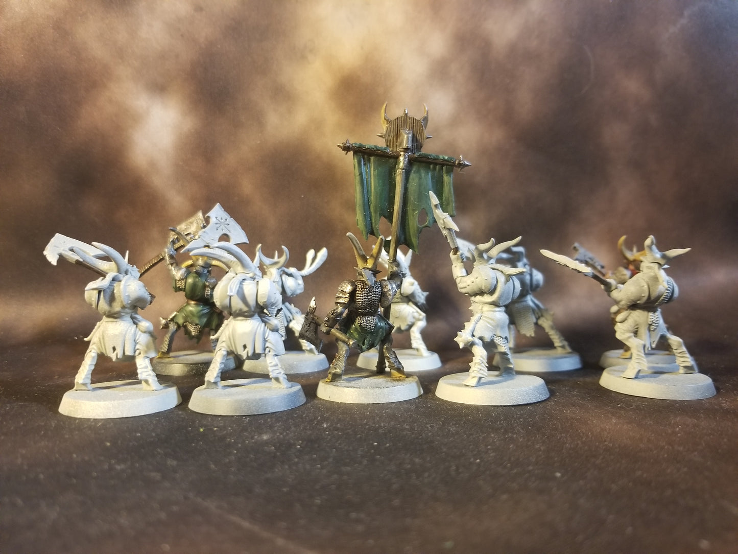 Warhammer Age of Sigmar AOS Destruction Beastmen Beasts of Chaos Gors