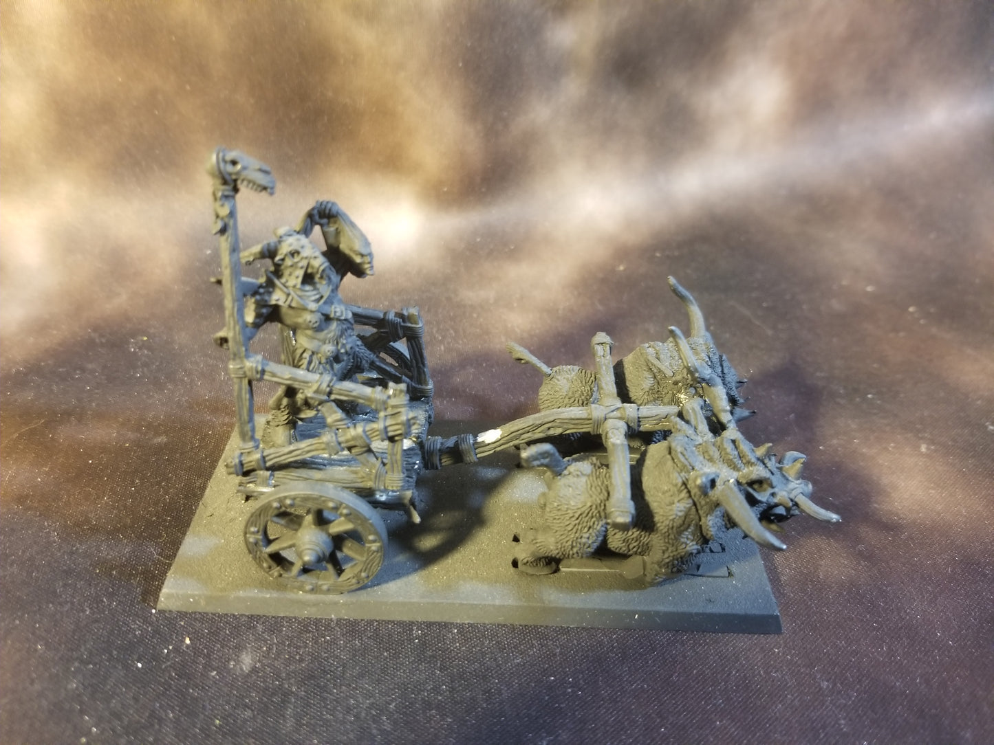 Warhammer Age of Sigmar AOS Destruction Beastmen Beasts of Chaos Tuskgor Chariot
