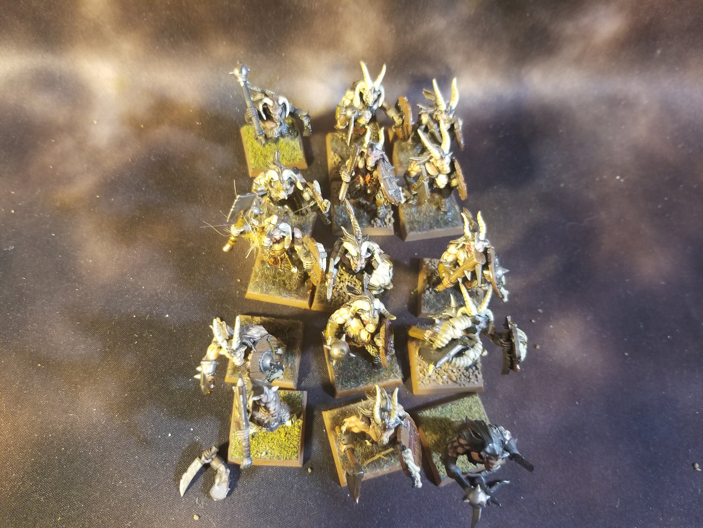 Warhammer Age of Sigmar AOS Destruction Beastmen Beasts of Chaos Gors Painted