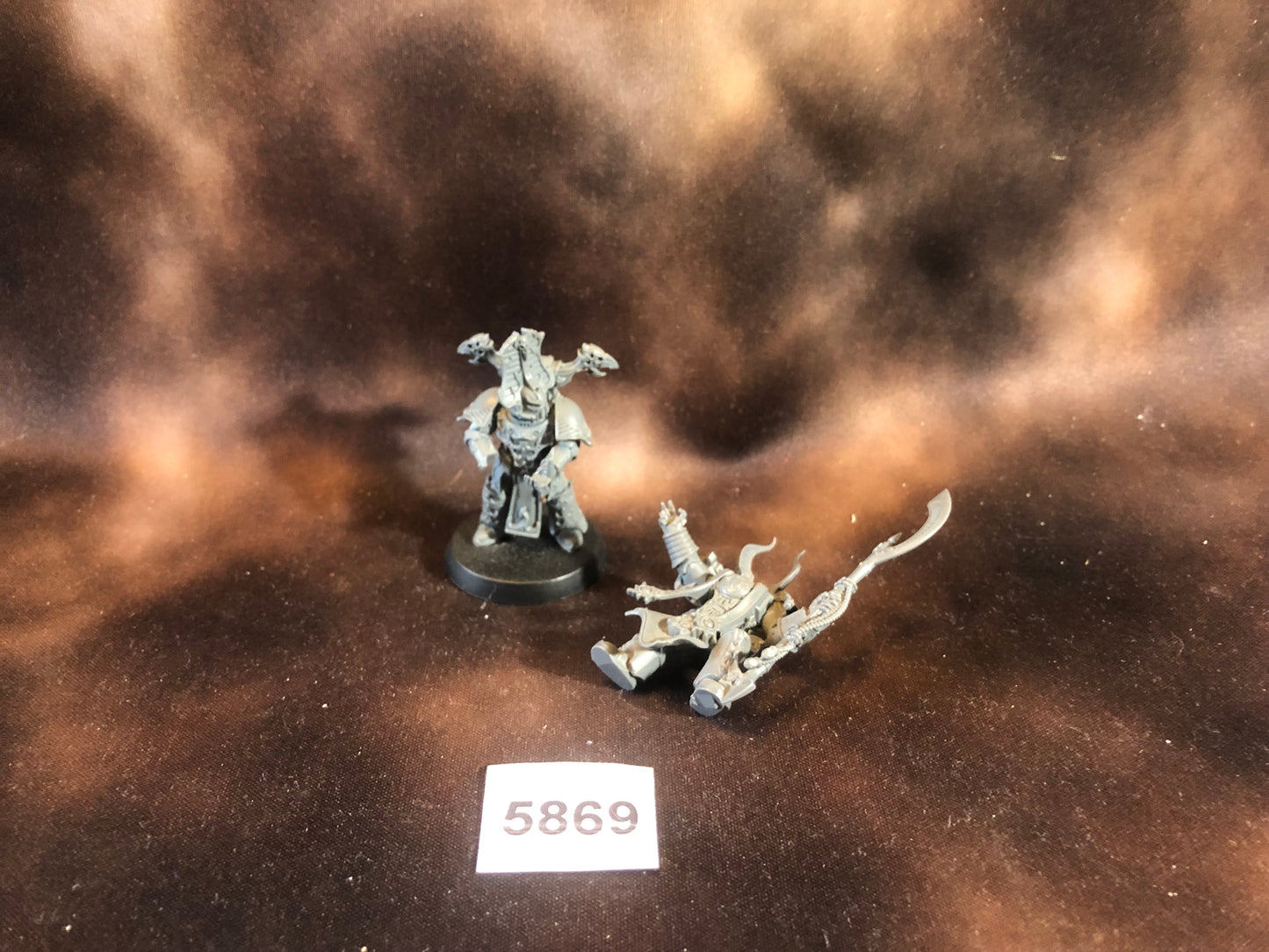 Warhammer 40k Chaos Space Marine Tzeentch Thousand Sons Ahzek Ahriman and Troop