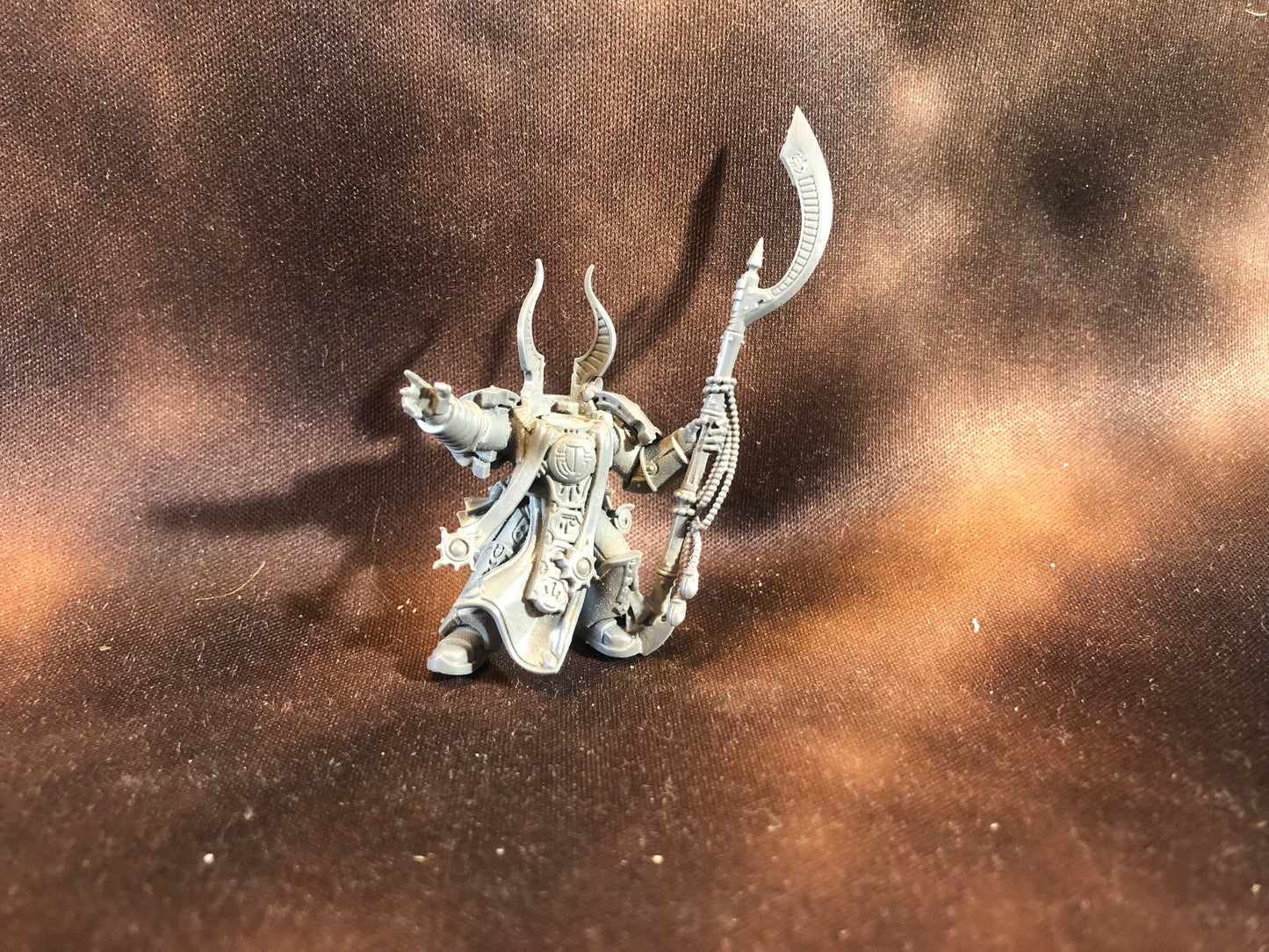 Warhammer 40k Chaos Space Marine Tzeentch Thousand Sons Ahzek Ahriman and Troop