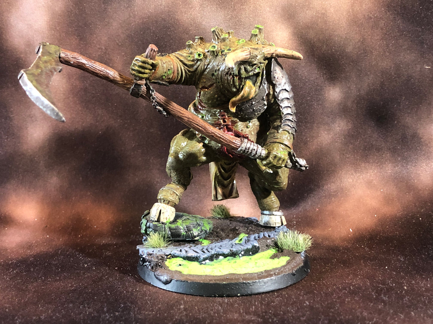 Warhammer 40k Chaos Space Marine Daemon Prince Painted Conversion