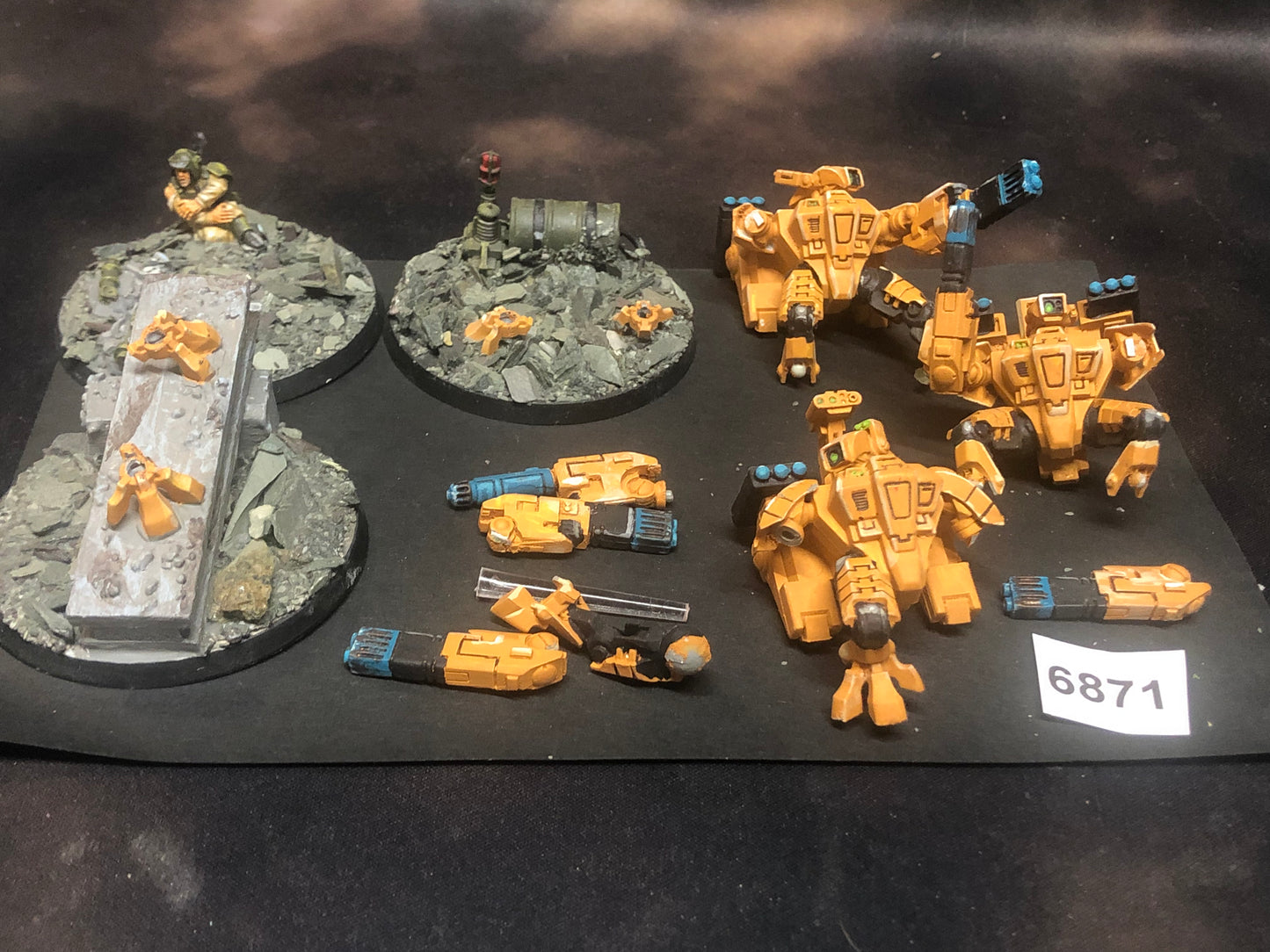Warhammer 40k Tau Crisis Battlesuits Suits Weapon Bits Bitz