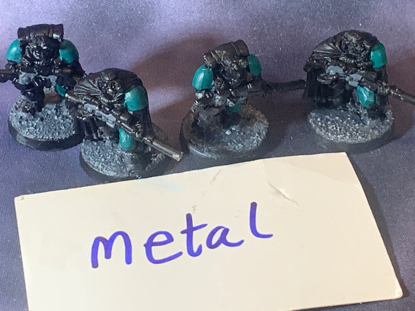 Warhammer 40k Space Marines Metal Sniper Scouts