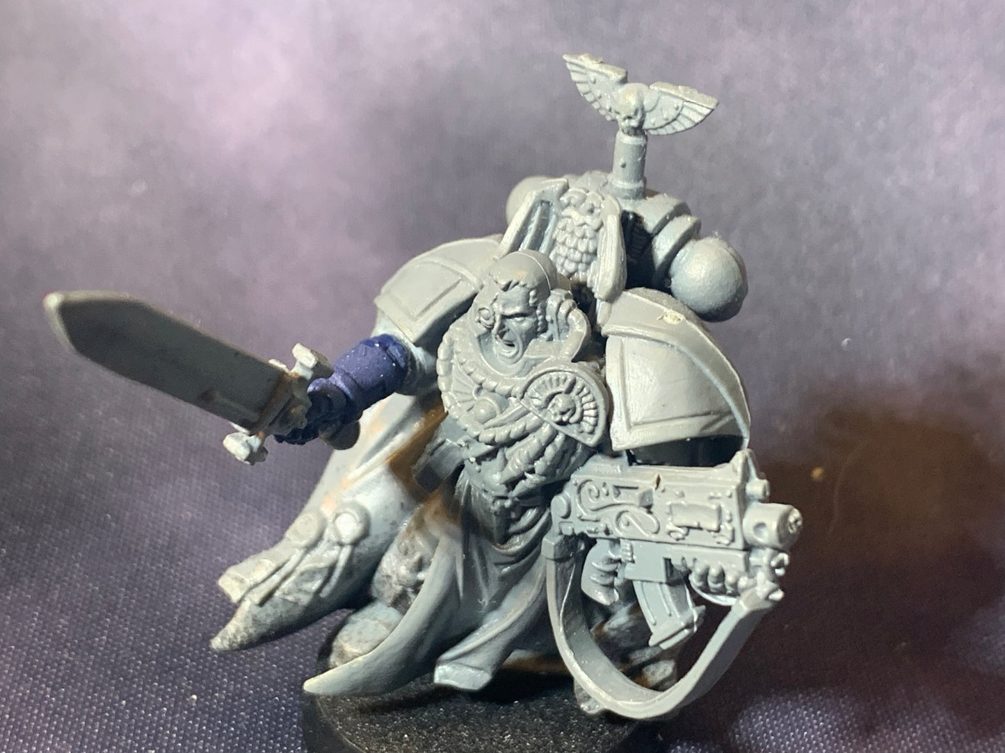 Warhammer 40k Space Marines Captain Assault on Black Reach