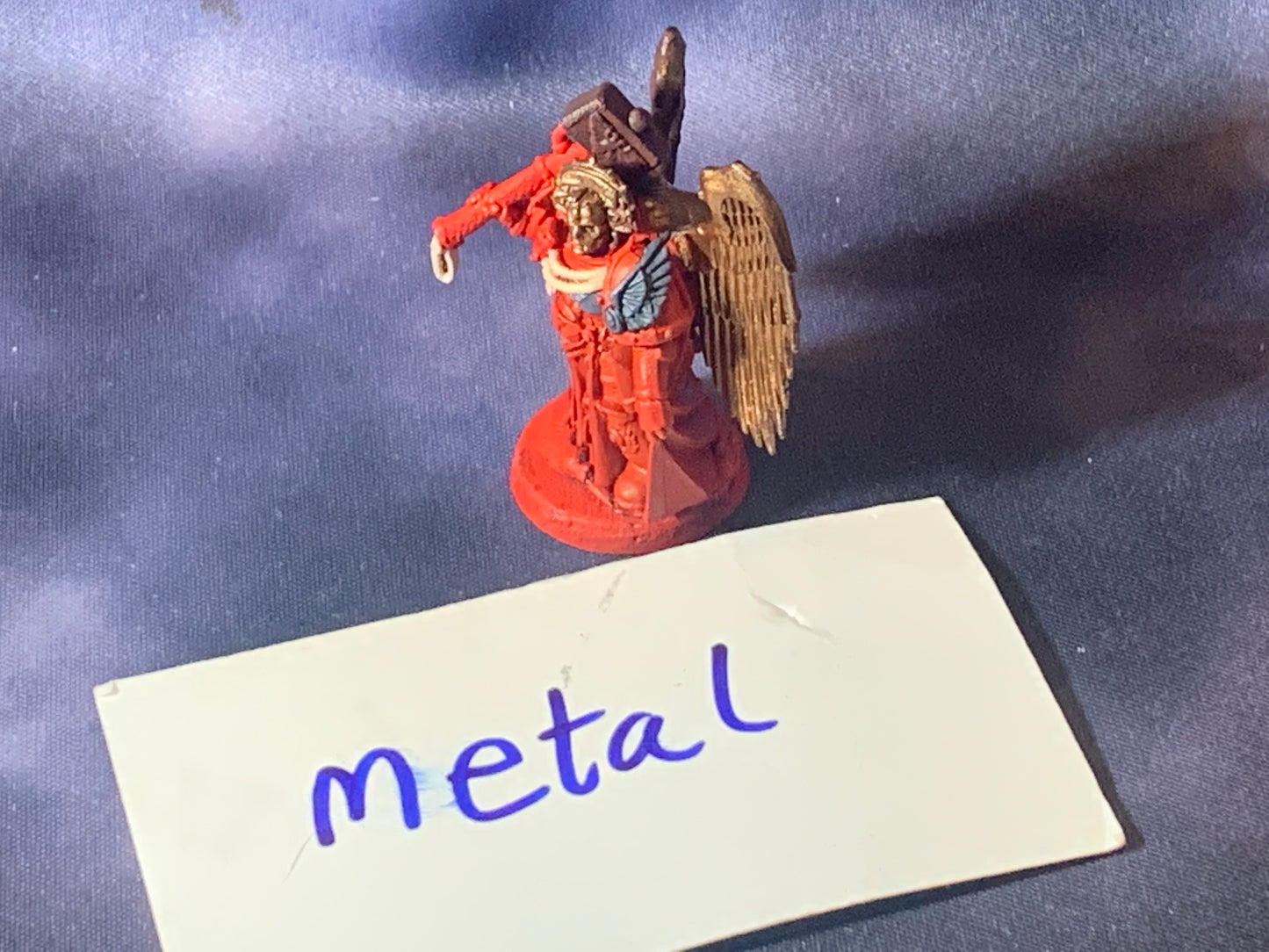 Warhammer 40k Space Marines Blood Angels Chapter Master Jump Pack Captain Conversion Metal
