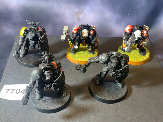 Warhammer 40k Space Marines Assault Terminators Thunder Hammer Storm Shield