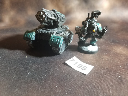 Warhammer 40k Space Marines Thunderfire Cannon Conversion
