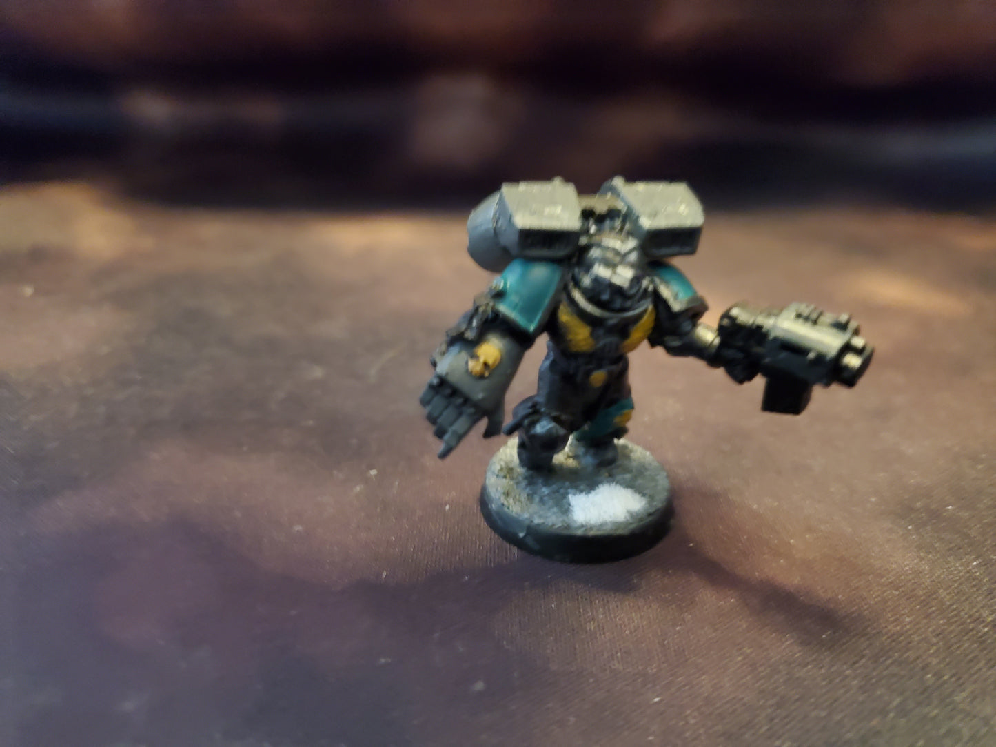 Warhammer 40k Space Marines Captain Jump Pack Power Fist