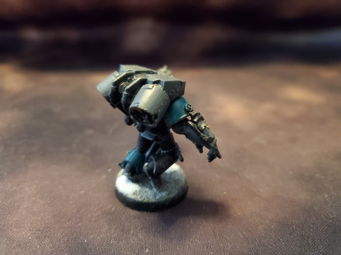 Warhammer 40k Space Marines Captain Jump Pack Power Fist