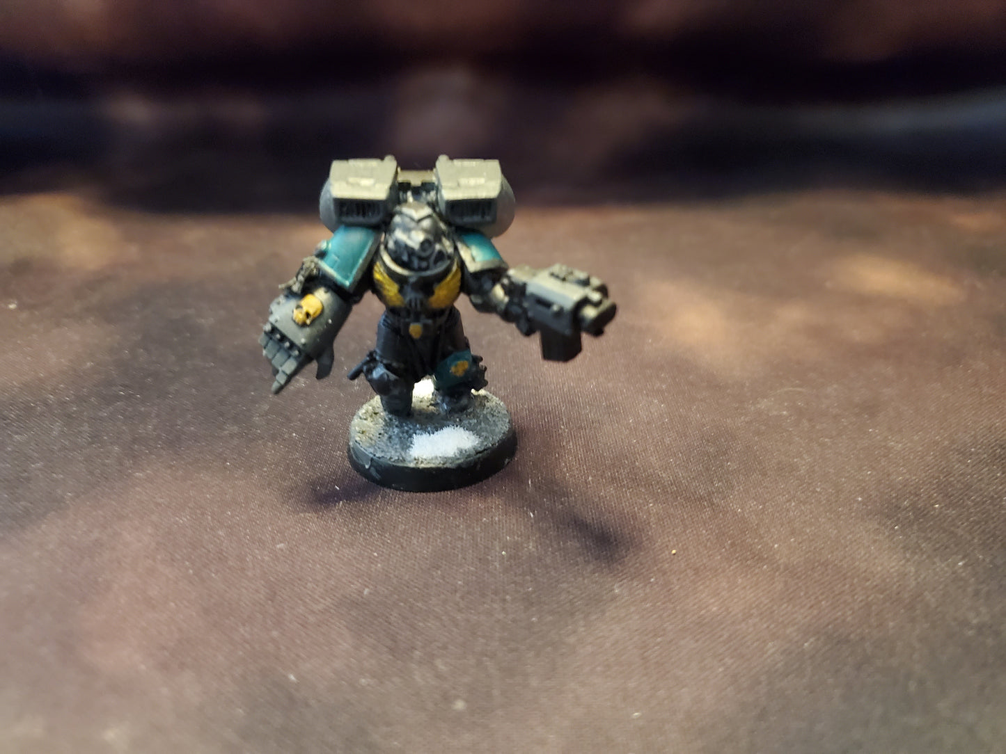 Warhammer 40k Space Marines Captain Jump Pack Power Fist