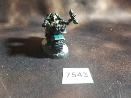 Warhammer 40k Space Marines Chaplain on Bike Conversion