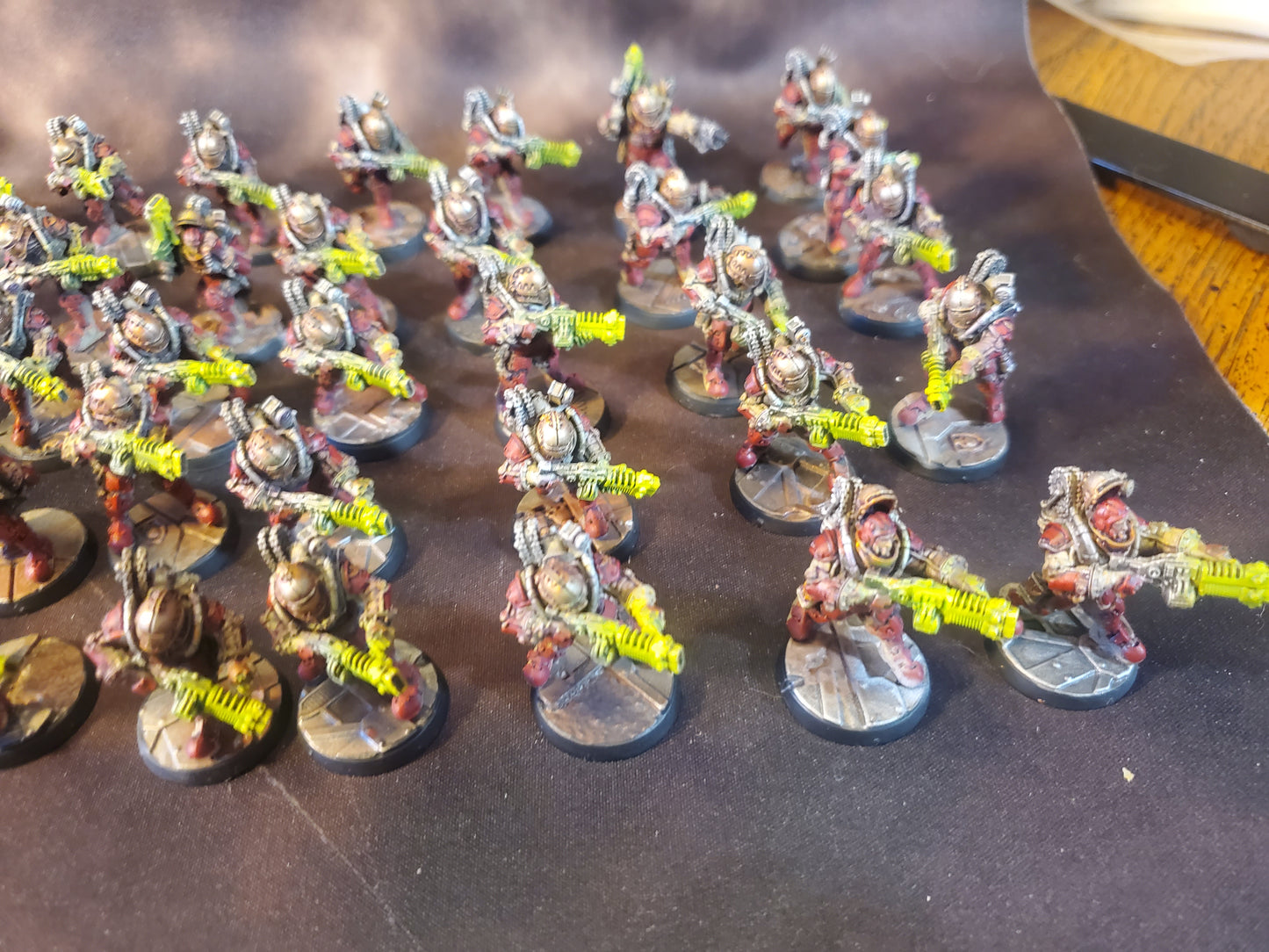 Warhammer 30k Solar Auxilia Army Benefitting Wargames Live