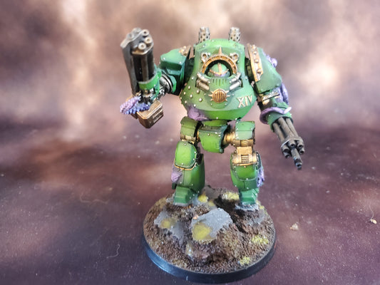 Warhammer 30k 40k Death Guard Contemptor Dreadnought Benefitting Wargames Live