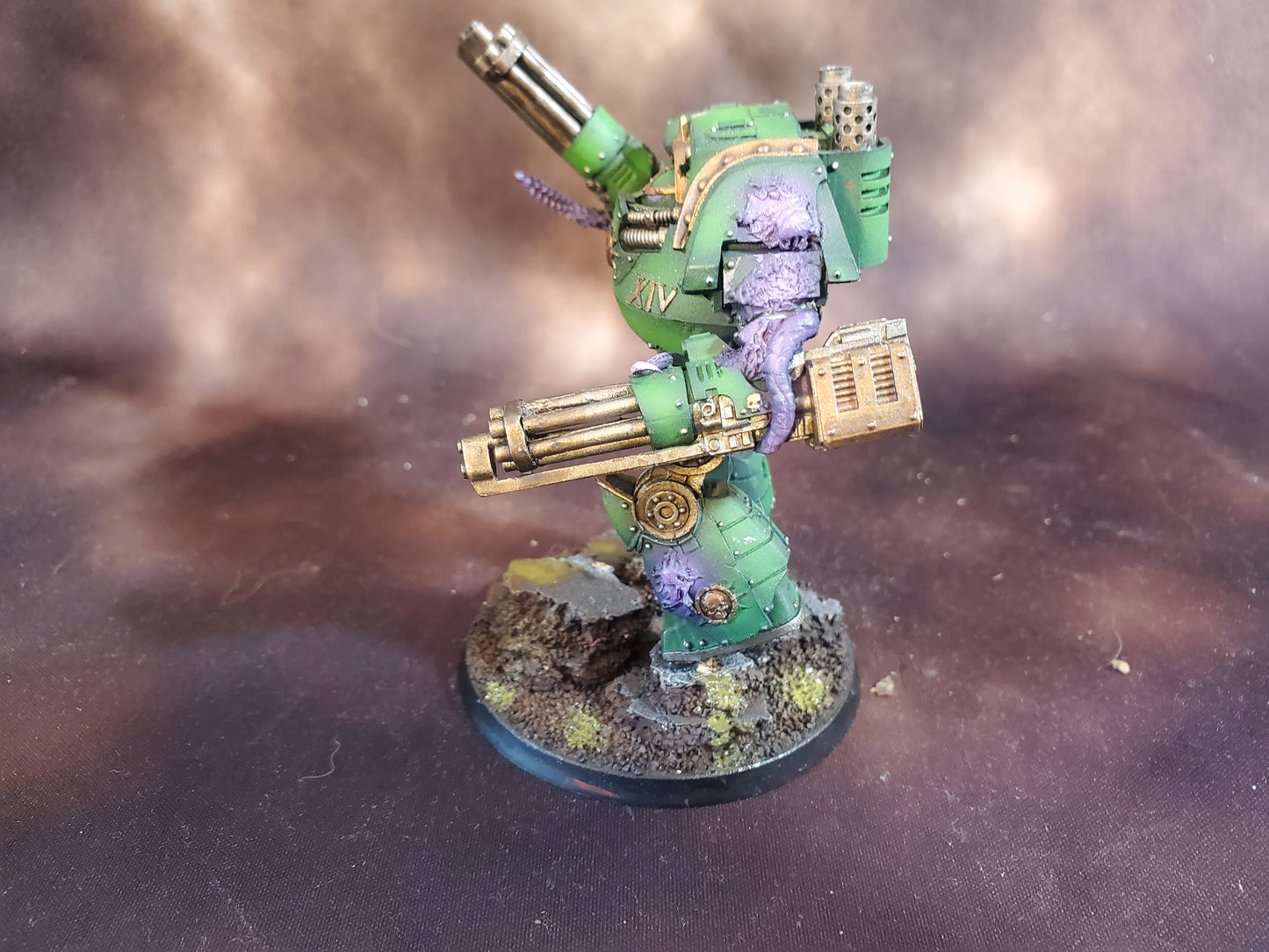 Warhammer 30k 40k Death Guard Contemptor Dreadnought Benefitting Wargames Live