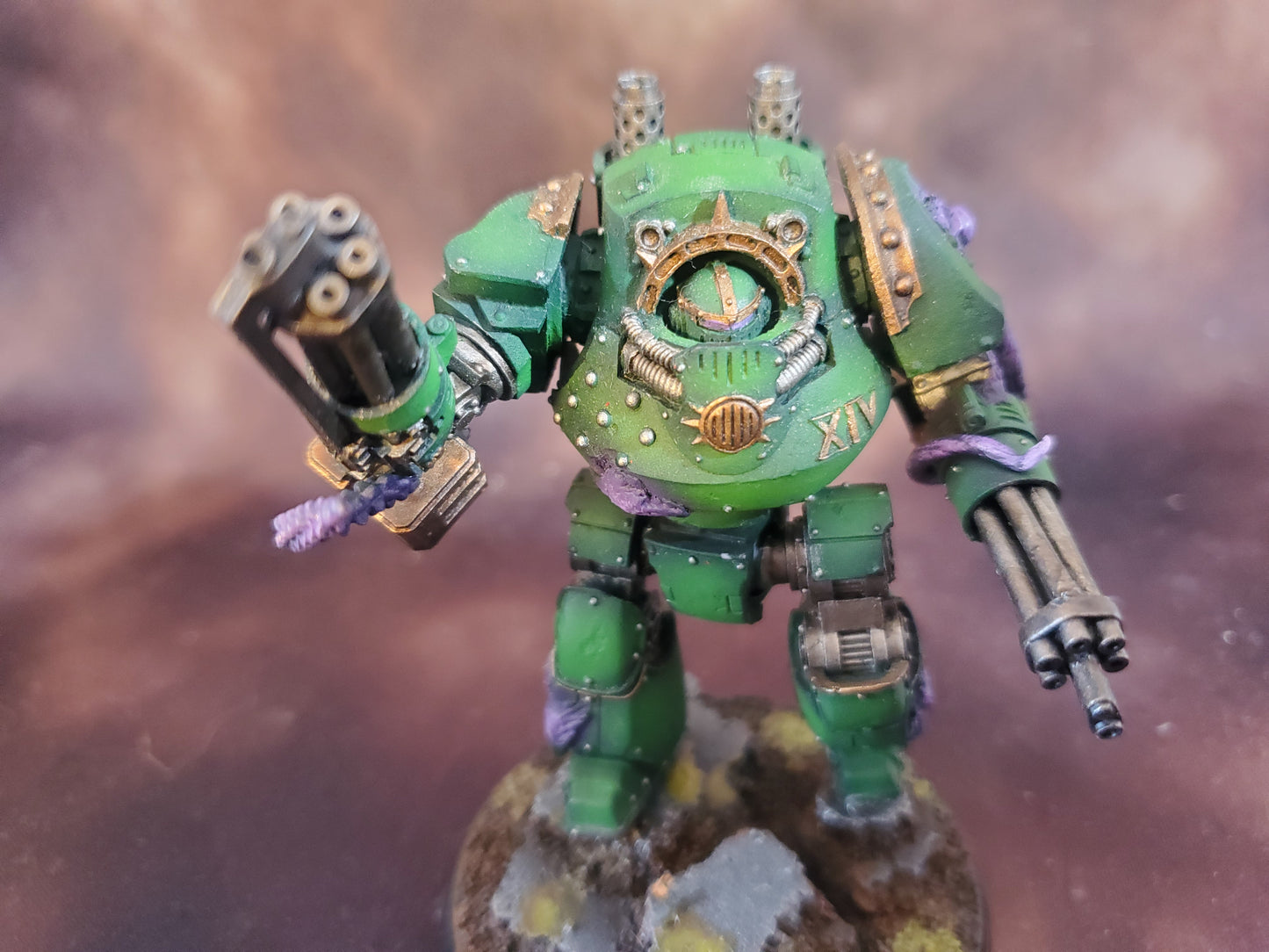 Warhammer 30k 40k Death Guard Contemptor Dreadnought Benefitting Wargames Live