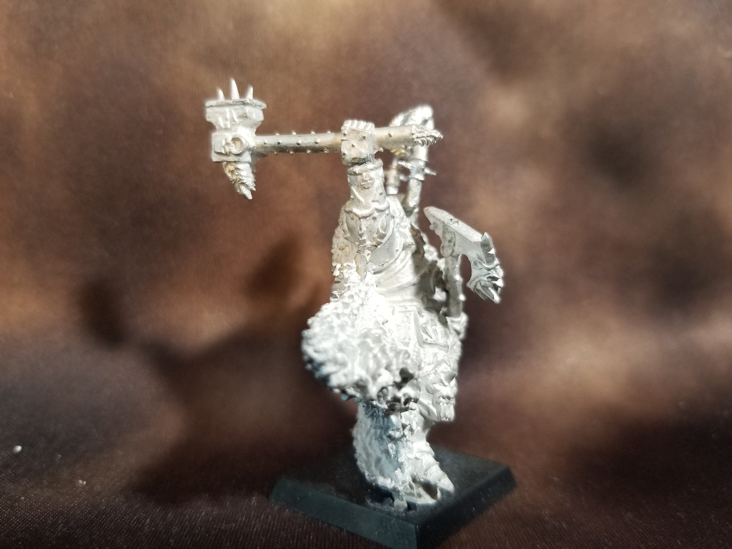 Warhammer Age of Sigmar AOS Chaos Lord on Foot Metal
