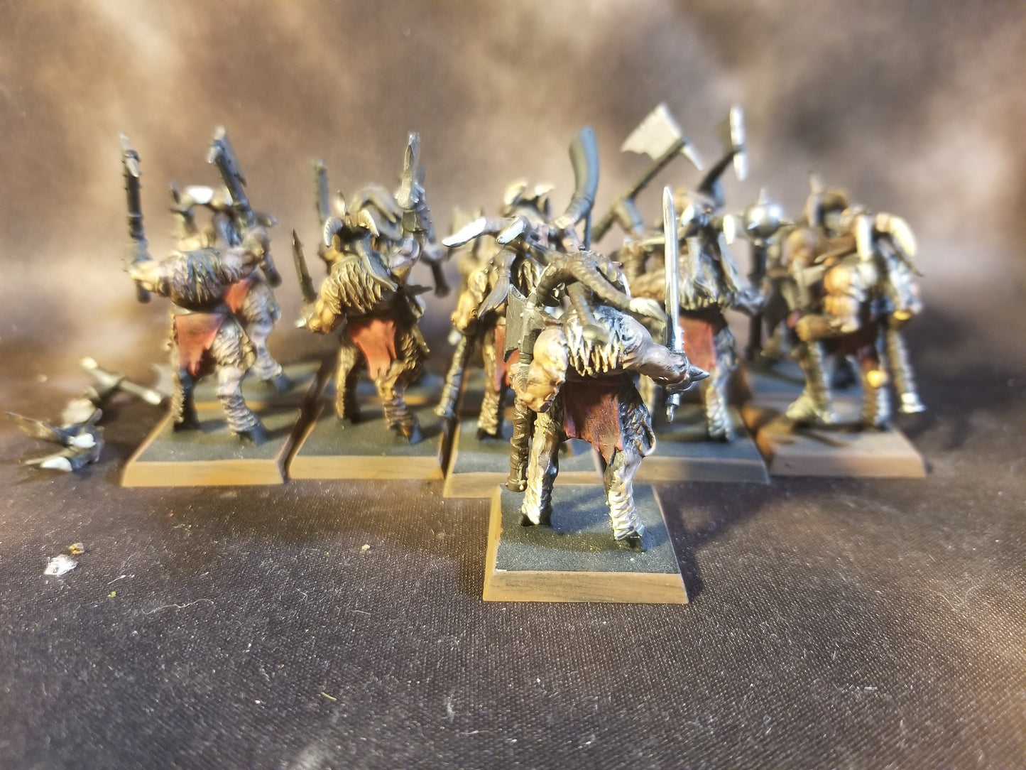 Warhammer Age of Sigmar AOS Destruction Beastmen Beasts of Chaos Gors Painted