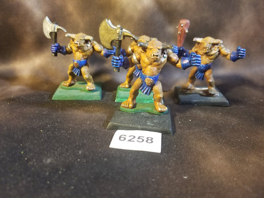 Warhammer Age of Sigmar AOS Destruction Beastmen Beasts of Chaos Bullgors OOP