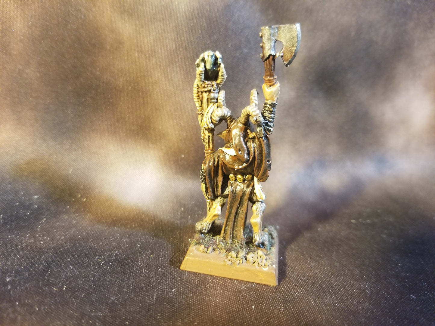 Warhammer Age of Sigmar AOS Destruction Beastmen Beasts of Chaos Shamn Metal OOP