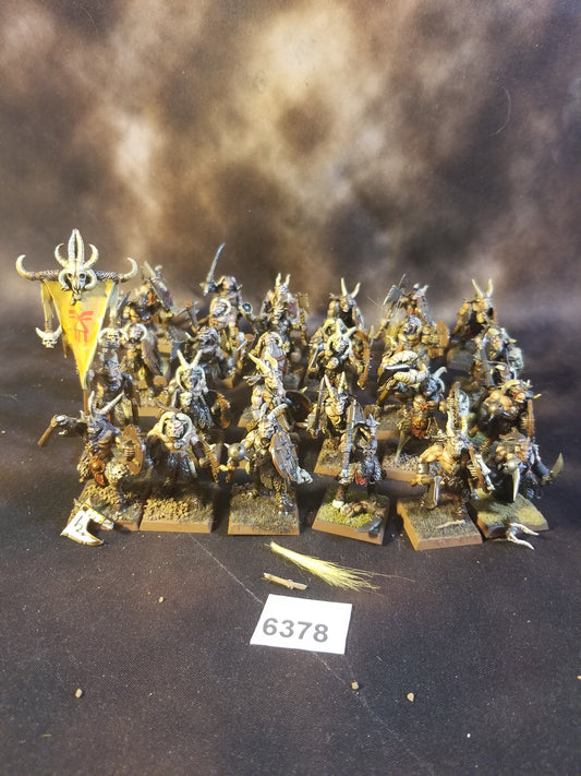 Warhammer Age of Sigmar AOS Destruction Beastmen Beasts of Chaos Gors Painted