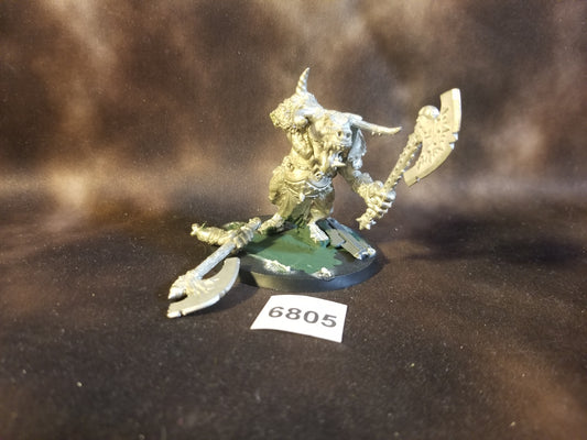 Warhammer Age of Sigmar AOS Destruction Beastmen Beasts of Chaos Doombull Bullgor Metal OOP