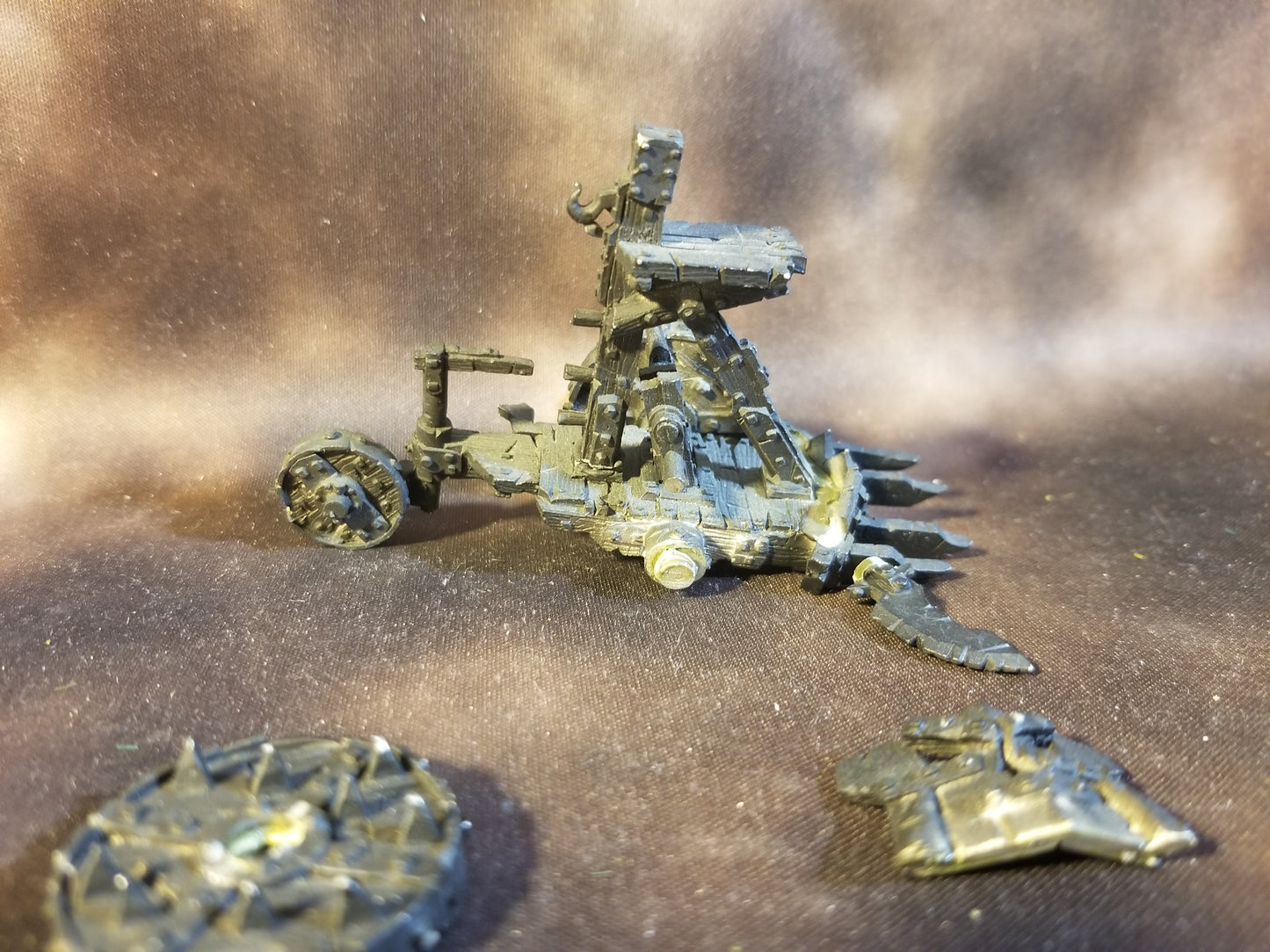 Warhammer Age of Sigmar AOS Destruction Gloomspite Gitz Snotling Pump Wagon Incomplete