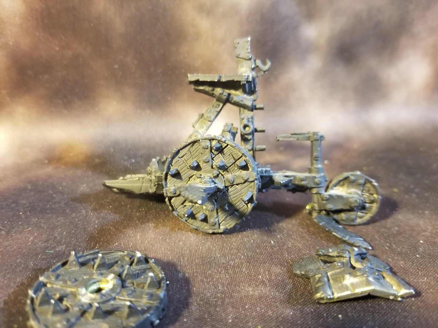 Warhammer Age of Sigmar AOS Destruction Gloomspite Gitz Snotling Pump Wagon Incomplete