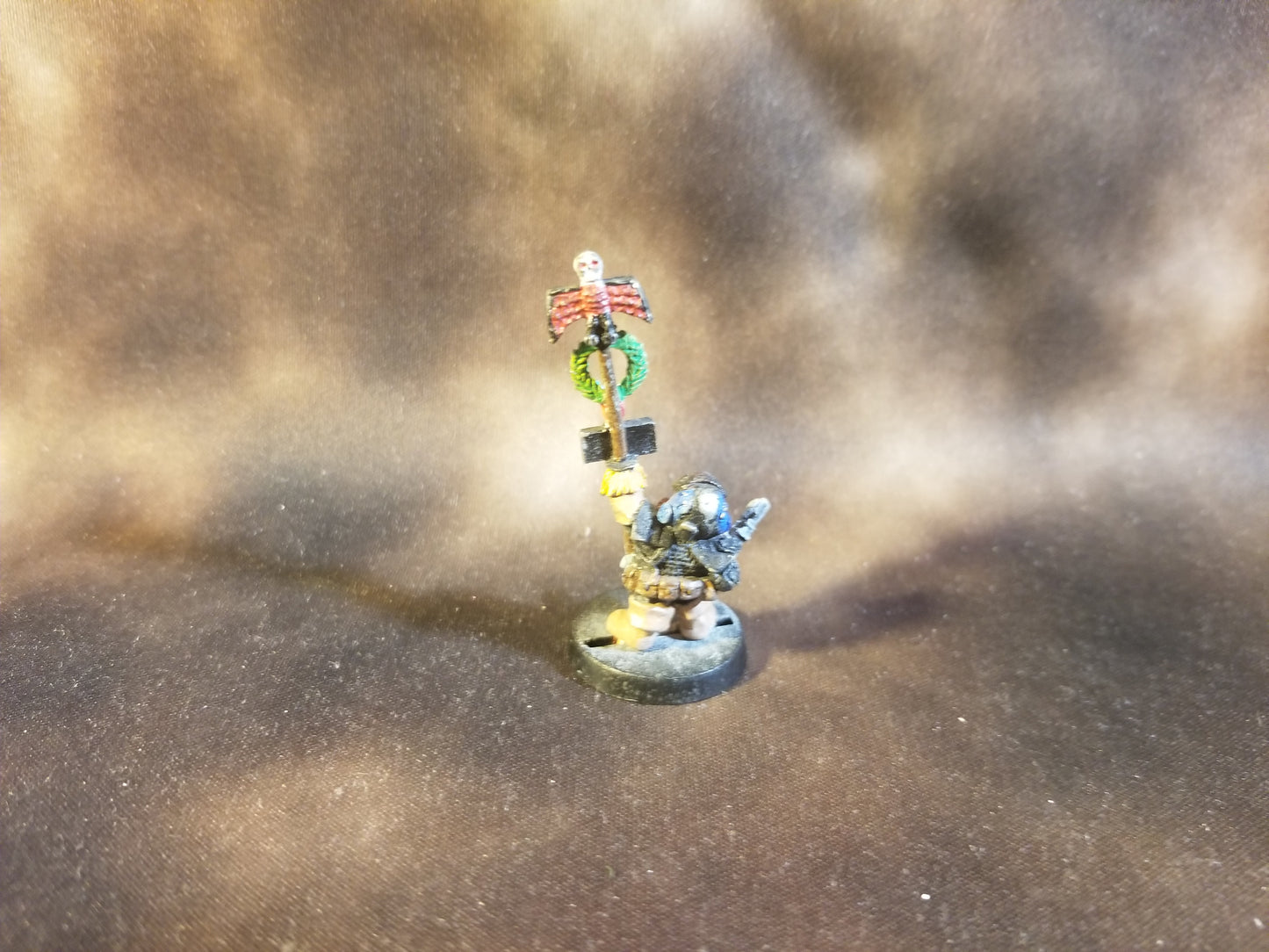 Warhammer 40k Squat Standard Bearer Rogue Trader Metal OOP Rare